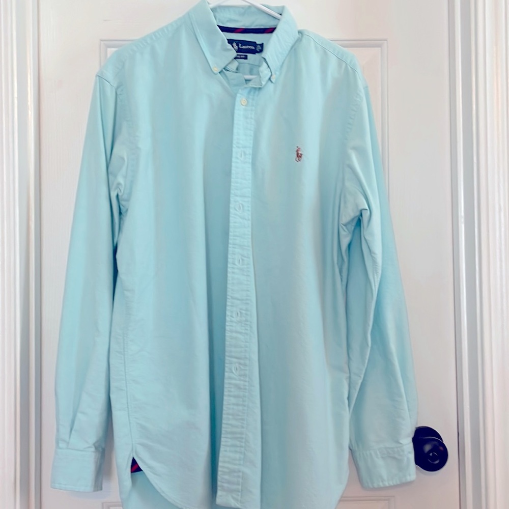 Ralph Lauren, Classic Cut, Teak, Large button down.